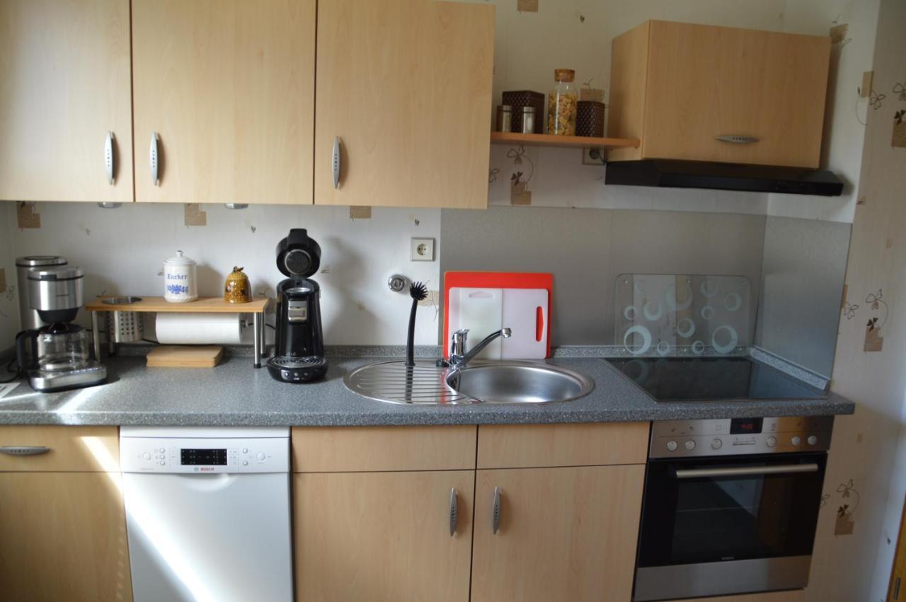 Ferienwohnung Nuedling Hilders Buitenkant foto